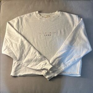 J Galt Brandy Melville RARE Los Angeles 1984 White Sweatshirt Like New OS